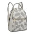 LG1866P-MISS LULU STYLISH LADIES RUCKSACK LEATHER PRINTED BACKPACK WHITE LG1866P-MISS LULU STYLISH LADIES RUCKSACK LEATHER PRINTED BACKPACK WHITE